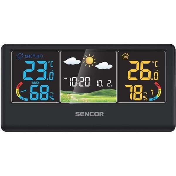 Väderstation med trådlös sensor - Sencor - SWS 4100 B