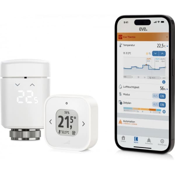 Eve Thermo Comfort Set - smart värmeregleringssystem