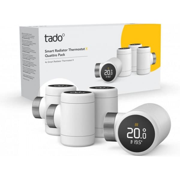 Tado Smart Radiator Termostat X - smart termostat, 4 st