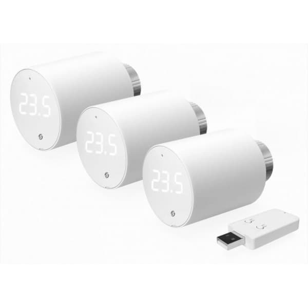 Shelly BLU TRV + BLU Gateway Gen3 -smarttermostat, 3 st
