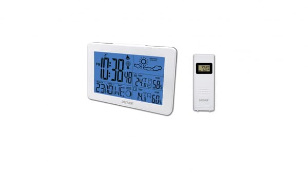 Denver Vejrstation med Udendørs Sensor WS-530 Hvid