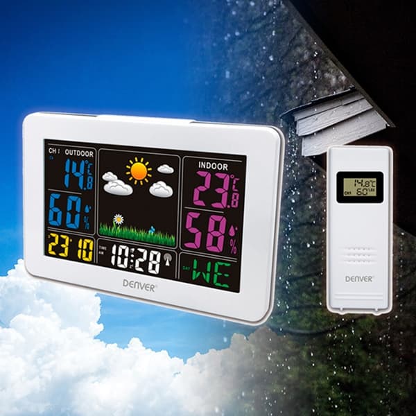 Denver WS-540 Vejrstation Hvid