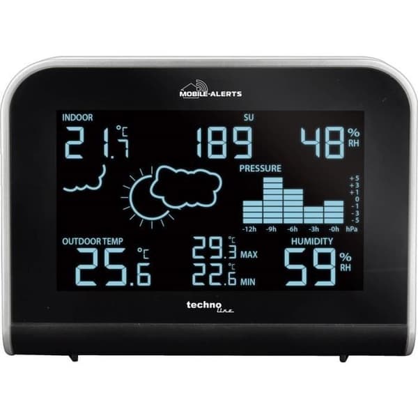 Techno Line MA10920 radiostyrd väderstation - Med sond - Termometer
