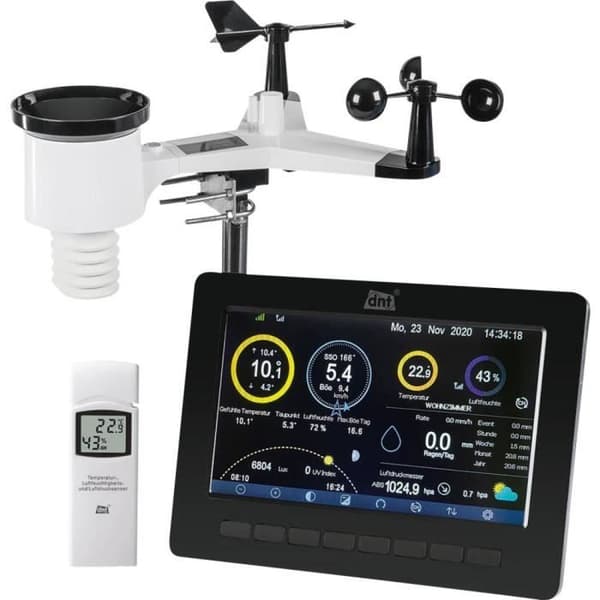 Väderstation - dnt - WeatherScreen PRO DNT000008 - Med sond - Termometer
