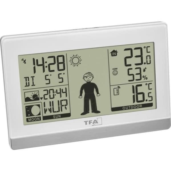 TFA Dostmann Weather Boy 35.1159.02 Radiostyrd väderstation Väderprognos 12 till 24 timmar 1 st(s)