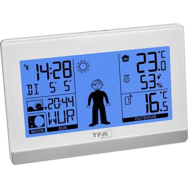 TFA Dostmann Weather Boy 35.1159.02 Radiostyrd väderstation Väderprognos 12 till 24 timmar 1 st(s)