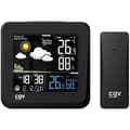Miniatyrbillede 1 af 4: Trådløs vejrstation - CGV - MY METEO-1NC - Farveskærm - Touch-betjening - Ur og kalender