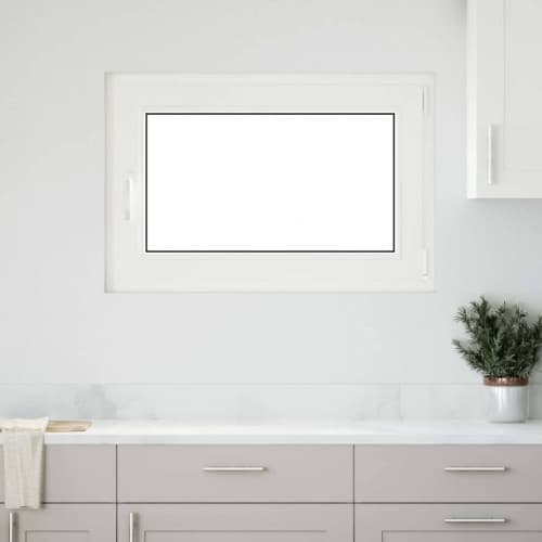 Källarfönster RISOR 60x80 cm tilt&turn DIN höger vit
