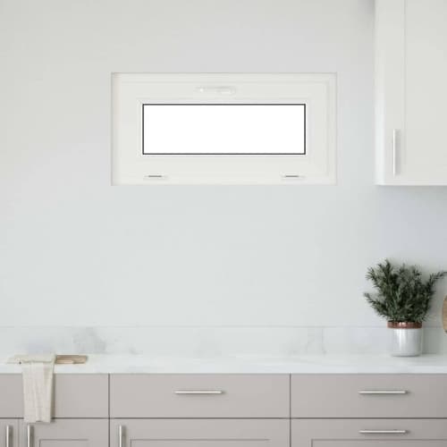 Källarfönster "RISOR" 80x40 cm lutbart 3-glas antracit