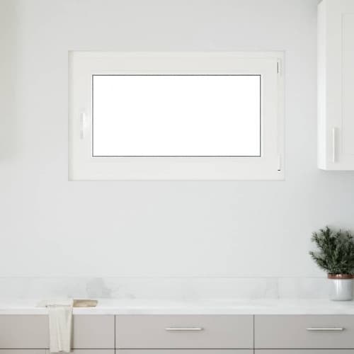 Källarfönster "RISOR" 100x70 cm Tilt- och vridfönster DIN höger antracit