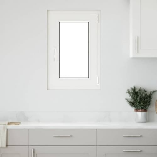 Källarfönster "RISOR" 50x75 cm Tilt- och vridfönster DIN höger antracit