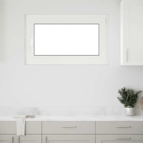 Källarfönster "RISOR" 100x70 cm Tilt- och vridfönster DIN höger vit