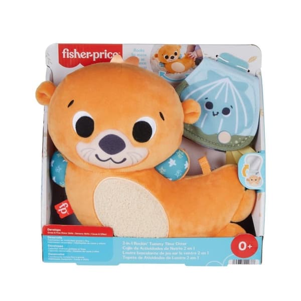Fisher Price 2i1 Rocking Otter Plyslegetøj
