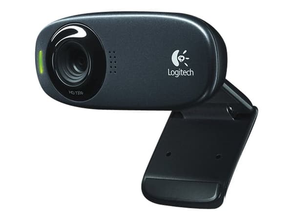 Logitech C310 HD webbkameror 5 MP 1280 x 720 pixlar USB Svart