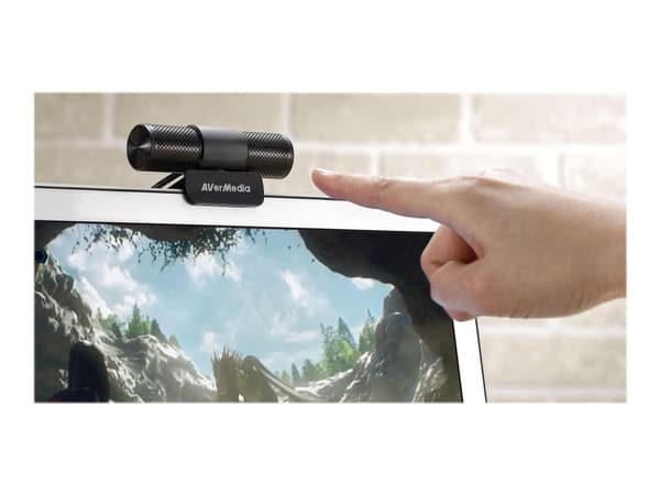 AVerMedia Live Streamer CAM 313 - Direktestrømningskamera - farge - 2 MP - lyd - USB 2.0 - MJPEG, YUY2