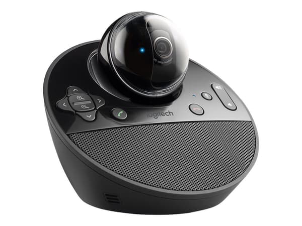 Logitech BCC950, Full HD, 1920 x 1080 pikseliä, 30 fps, 78°, 1,2x, Musta