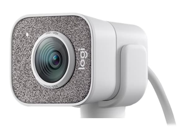 Logitech StreamCam - Webkamera - farve - 1920 x 1080 - 1080p - audio - USB-C 3.1 Gen 1 - MJPEG, YUY2 - WHITE