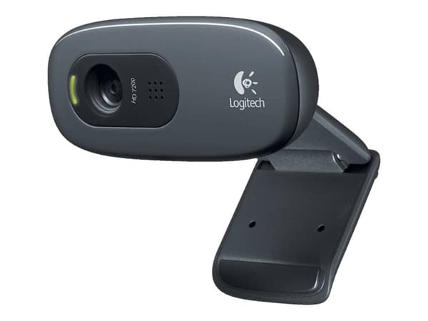 Logitech HD Webcam C270 - Nettkamera - farge - 1280 x 720 - lyd - USB 2.0
