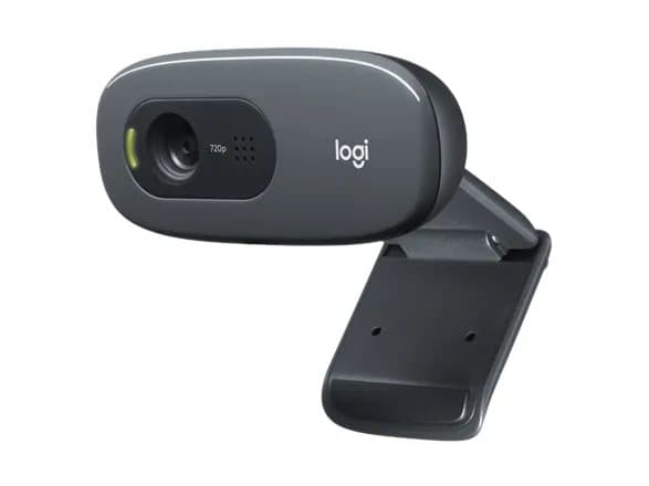 Logitech HD Webcam C270 - Nettkamera - farge - 1280 x 720 - lyd - USB 2.0 Sort