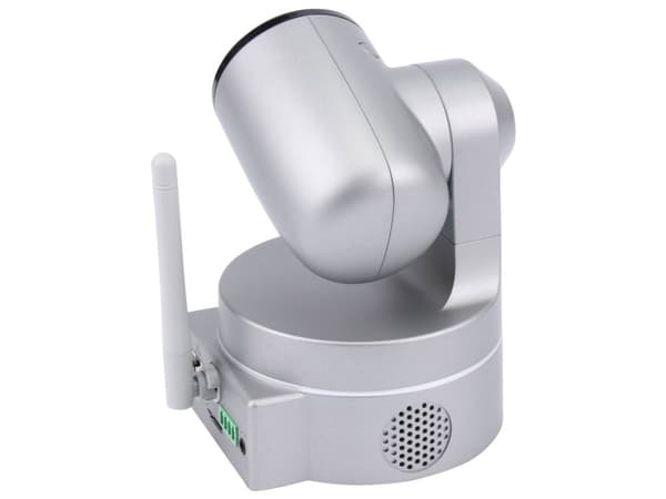 OLYMPIA IC 1285 Z - Nettverksovervåkingskamera - PTZ - farge (Dag og natt) - 1280 x 720 - lyd - trådløs - Wi-Fi - LAN 10/100, 868MHz radio - H.264