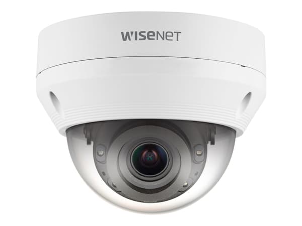 Hanwha Vision WiseNet Q QNV-8080R - Nettverksovervåkingskamera - kuppel - farge (Dag og natt) - 5 MP - 2592 x 1944 - motorisert - sammensatt - LAN 10