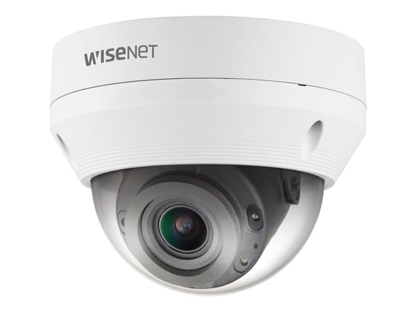 Hanwha Vision WiseNet Q QNV-8080R - Nettverksovervåkingskamera - kuppel - farge (Dag og natt) - 5 MP - 2592 x 1944 - motorisert - sammensatt - LAN 10