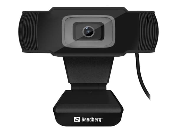 Sandberg USB Webcam Saver webkamera 0,3 MP 640 x 480 piksler USB 2.0 Sort