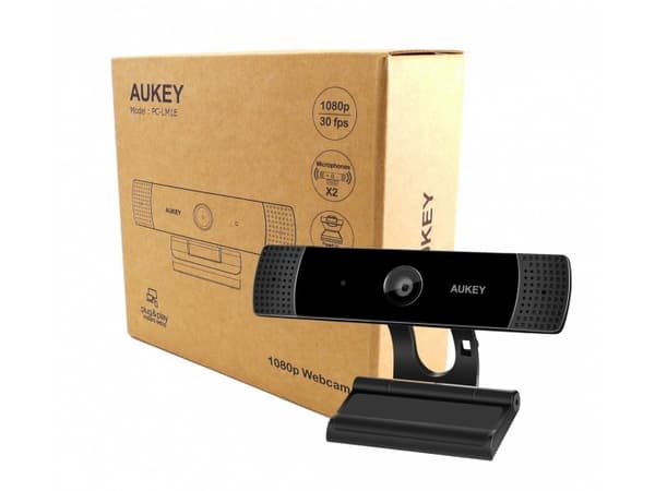 Aukey PC-LM1E - Verkkokamera - kaukana - 2 MP - 1920 x 1080 - 1080p - ääni - USB