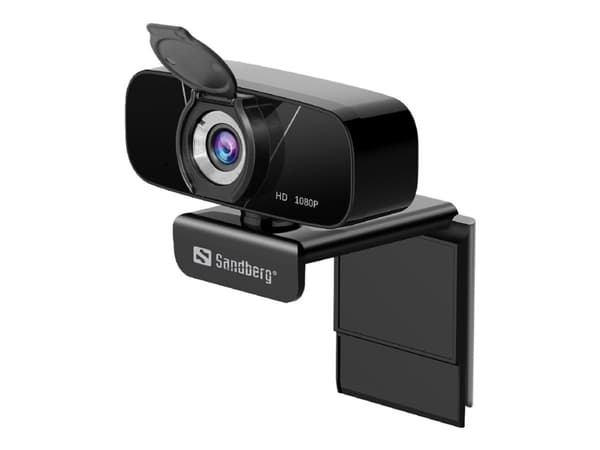 Sandberg 134-15 webkamera 2 MP 1920 x 1080 piksler USB 2.0 Sort