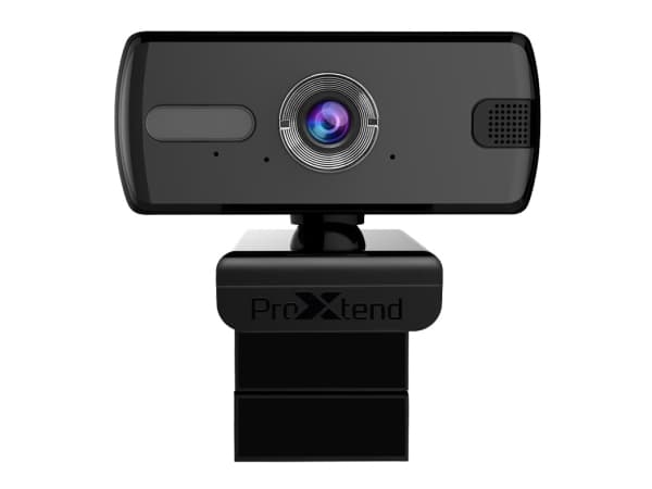 ProXtend X201 Full HD - Webkamera - farge - 2048 x 1536 piksler (30fps) - lyd - USB - Sorter