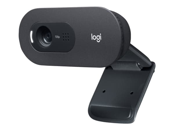 Logitech C505e - Webkamera - väri - 720p - kiinteä polttoväli - ääni - USB