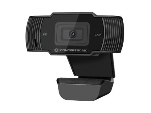 Conceptronic AMDIS03B - Nettkamera - farge - 1280 x 720 - 720p - fastfokal - lyd - USB 2.0 - DC 5 V