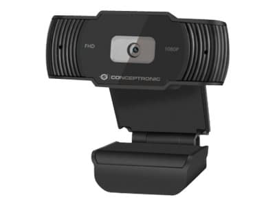 Conceptronic AMDIS04B - Nettkamera - farge - 1920 x 1080 - 1080p - fastfokal - lyd - USB 2.0 - DC 5 V