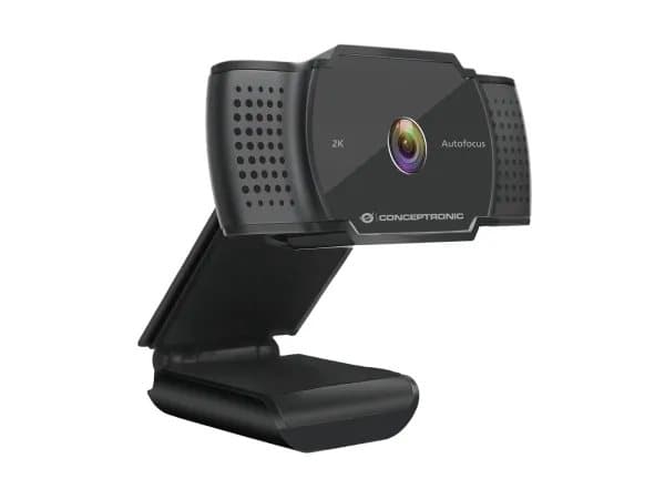 Conceptronic AMDIS02B - Nettkamera - farge - 5 MP - 2592 x 1944 - 2K - fastfokal - lyd - USB 2.0 - MJPEG, YUV2 - DC 5 V