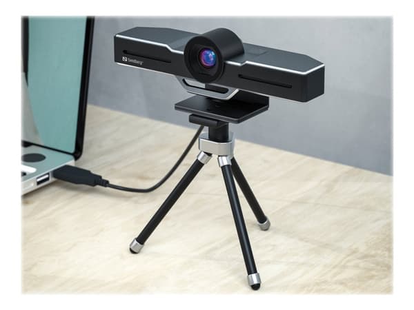 Sandberg 134-22 webkamera 2 MP 1920 x 1080 piksler USB 2.0 Sort