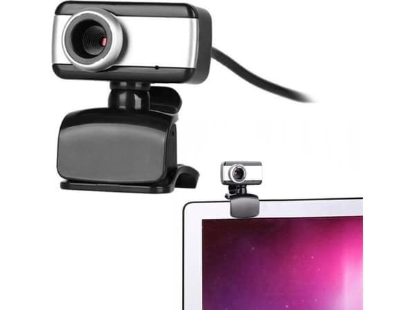 Strado webcam WebCam 8808 webcam with microphone (Black) universal