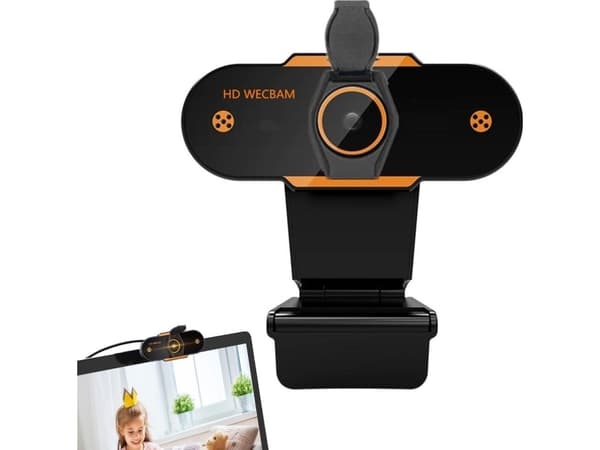Strado webcam WebCam 8810 webcam with microphone (Black) universal
