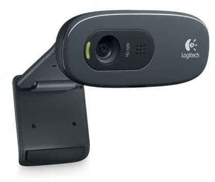 Logitech HD Webcam C270 - Nettkamera - farge - 1280 x 720 - lyd - USB 2.0