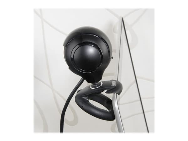 Hama "Spy Protect" HD Webcam - Nettkamera - farge - 1,3 MP - 1280 x 720 - lyd - USB 2.0