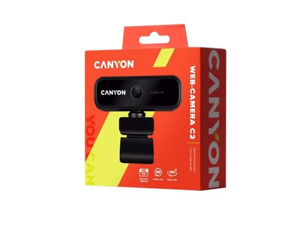 Canyon C2, 1 MP, 1280 x 720 piksler, 30 fps, 200 mm, Automatisk, 46°
