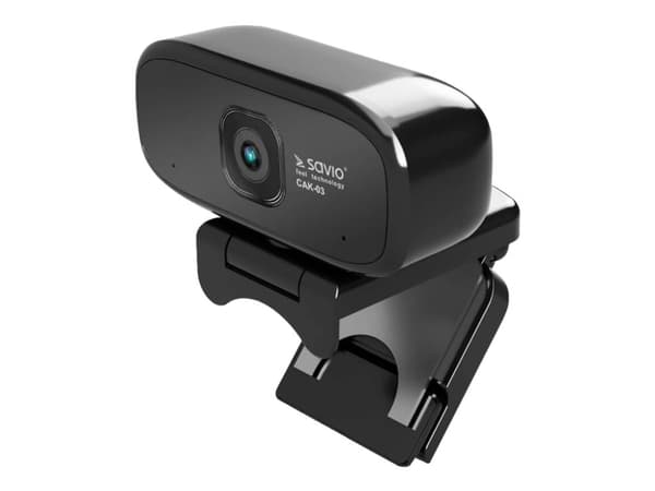 SAVIO CAK-03 - Nettkamera - farge - 1280 x 720 - lyd - USB - AVI