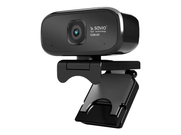 SAVIO CAK-03 - Nettkamera - farge - 1280 x 720 - lyd - USB - AVI