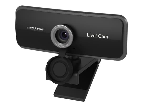 Creative Live! Cam Sync 1080p V2 - Nettkamera - farge - 2 MP - 1920 x 1080 - 1080/30p, 720/30p - lyd - USB 2.0 - MJPEG, YUY2