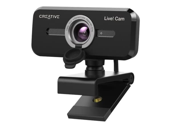 Creative Live! Cam Sync 1080p V2 - Nettkamera - farge - 2 MP - 1920 x 1080 - 1080/30p, 720/30p - lyd - USB 2.0 - MJPEG, YUY2