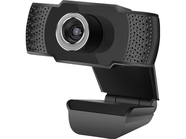 Webkamera C-TECH CAM-07HD, 720P, mikrofon, svart