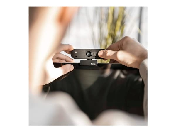 Hama "C-600 Pro" - Nettkamera - farge - 2 MP - 1920 x 1080 - 1080/30p - lyd - USB 2.0