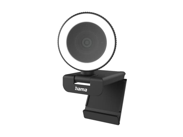 Hama "C-800 Pro" - Nettkamera - farge - 4 MP - 2560 x 1440 - 720p, 1080p - lyd - USB 2.0