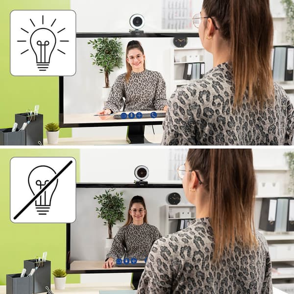 Webcam C-800 Pro Ring Light