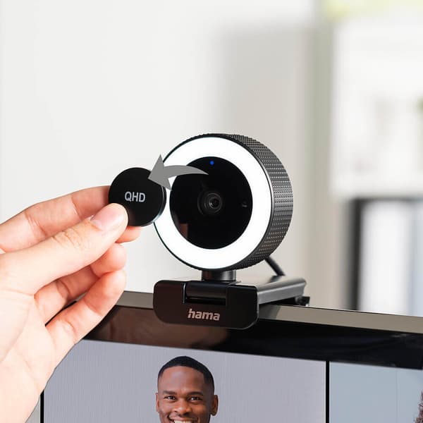 Webcam C-800 Pro Ring Light