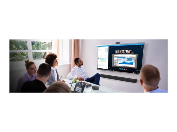 Lenovo ThinkSmart Cam - Konferansekamera - farge - 3840 x 2160 - lyd - USB-C 3.2 Gen1 - MJPEG, YUYV, H.264